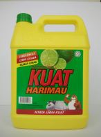 KUAT HARIMAU DISH WASH LIQUID LIME 5LITRE