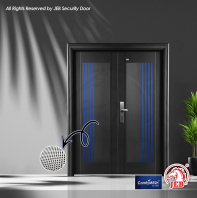 Chroma 400P3 Aluminium Security Door
