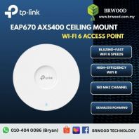 TP-Link EAP670 AX5400 Ceiling Mount WiFi 6 Access Point