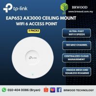 TP-Link EAP653 AX3000 Ceiling Mount WiFi 6 Access Point (5 Packs)