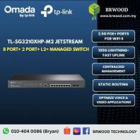 OMADA TP-LINK SG3210XHP-M2: JetStream 8-Port 2.5GBASE-T and 2-Port 10GE SFP+ L2+ Managed Switch with 8-Port PoE+