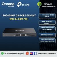 OMADA TP-LINK SG3428MP: Omada Access 28-Port Gigabit Switch with 24-Port PoE+