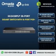 OMADA TP-LINK SG2428LP: 28-Port Gigabit Switch with 16-Port PoE+