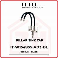 ITTO PILLAR SINK TAP IT-W1549S5-AD3-BL