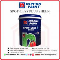 NIPPON PAINT SPOT-LESS PLUS SHEEN NIPPON PAINT SPOT-LESS PLUS SHEEN
