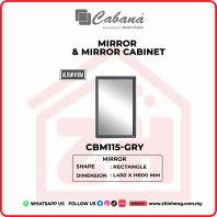 CABANA MIRROR CBM115-GRY CABANA MIRROR CBM115-GRY