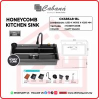 CABANA HONEYCOMB KITCHEN SINK CKS8548-BL CABANA HONEYCOMB KITCHEN SINK CKS8548-BL