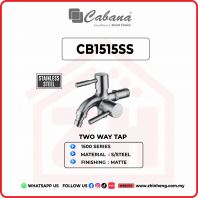 CABANA TWO WAY TAP CB1515SS