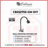 CABANA WALL MOUNTED KITCHEN TAP  CB2527SS-GM-DIY