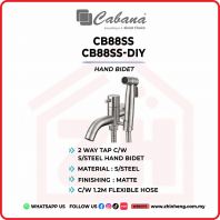 CABANA HAND BIDET 2 WAY TAP  CB88SS & CB88SS-DIY