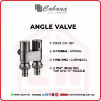 CABANA 2 WAY HOSE BIB TAP  CB89-GM-DIY