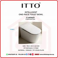 ITTO INTELLIGENT ONE-PIECE TOILET BOWL IT-A91W/P ITTO INTELLIGENT ONE-PIECE TOILET BOWL IT-A91W/P