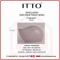 ITO INTELLIGENT ONE-PIECE TOILET BOWL IT-168-P(10") ITO INTELLIGENT ONE-PIECE TOILET BOWL IT-168-P(10")