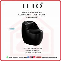 ITTO SUPER WHIRLPOOL CONNECTED TOILET BOWL IT-8892BL(10") FASTCOL TECNOLOGY ITTO SUPER WHIRLPOOL CONNECTED TOILET BOWL IT-8892BL(10") FASTCOL TECNOLOGY