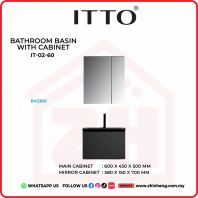        ITTO BATHROOM BASIN WITH CABINET  IT-02-60