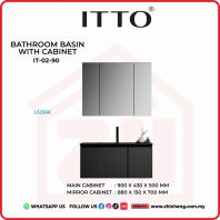        ITTO BATHROOM BASIN WITH CABINET  IT-02-90