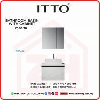        ITTO BATHROOM BASIN WITH CABINET  IT-03-70