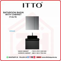       ITTO BATHROOM BASIN WITH CABINET  IT-04-70