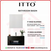 ITTO BATHRROM BASIN ONLY IT-K9222-BLWR(60) + IT-K9222-BLWR(80)