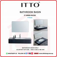 ITTO BATHROOM BASIN ONLY IT-K9555-BL100