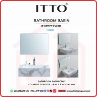ITTO BATHROOM BASIN ONLY IT-K9777-FW60