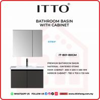        ITTO BATHROOM BASIN WITH CABINET IT-801-80GM