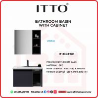        ITTO BATHROOM BASIN WITH CABINET IT-3303-60