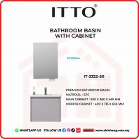               ITTO BATHROOM BASIN WITH CABINET IT-3322-50