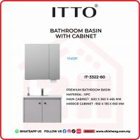               ITTO BATHROOM BASIN WITH CABINET IT-3322-60