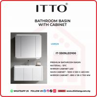               ITTO BATHROOM BASIN WITH CABINET IT-3309LED100