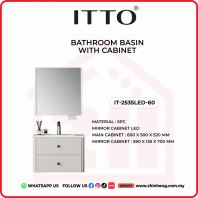 Untitled       ITTO BATHROOM BASIN WITH CABINET IT-2535LED-60