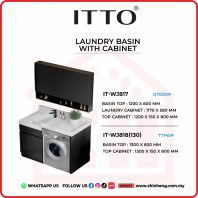       ITTO LAUNDRY BASIN WITH CABINET IT-WJ817 + IT-WJ818(130)