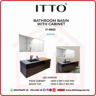        ITTO BATHROOM BASIN WITH CABINET IT-8953