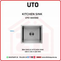 UTO 304 SINGLE KITCHEN SINK UTO-4541(SS)