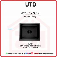 UTO 304 SINGLE KITCHEN SINK UTO-4541(BL)