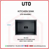        UTO 304 SINGLE KITCHEN SINK UTO-6045(BL)