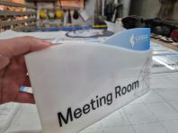 Customised Signage for Meeting Room