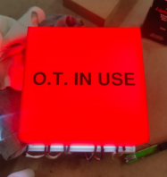 Papan Tanda Dalaman Pejabat yang Ditempah Khas