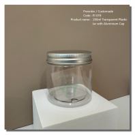 200ml Bekas Transparent dengan Penutup Aluminium 200ml Bekas Transparent dengan Penutup Aluminium