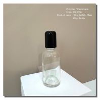 30ml Roll On Clear Glass Bottle - RB 0006