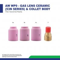 AW WP9 SERIES - GAS LENS CERAMIC (53N SERIES) & COLLET BODY