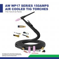 AW WP17 SERIES - 150AMPS AIR COOLED TIG TORCHES