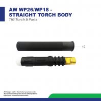 AW WP26/WP18 SERIES - STRAIGHT TORCH BODY