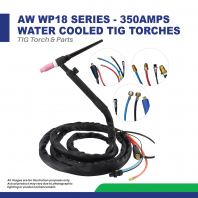 AW WP18 SERIES - 350AMPS WATER COOLED TIG TORCHES