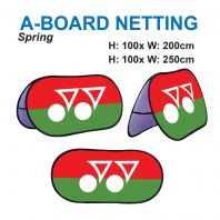 Spring A-board netting