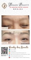 V-BROW latest stroke eyebrow technique using machine. 