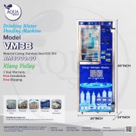 VM3B 24x24x65"AQUA SHOP WATER VENDING MACHINE