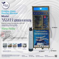 VM12 + APPLY KKM LESEN AQUA SHOP WATER VENDING MACHINE