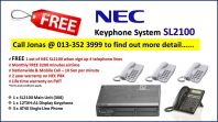 FREE NEC SL2100 Keyphone System