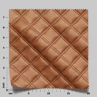 Upholstery Geometric Imitation Leather KINSHASA QUILTED 39